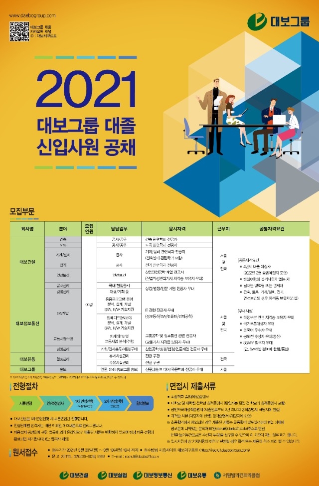 1. 2021 대보그룹 대졸 신입사원 공채 포스터.jpg